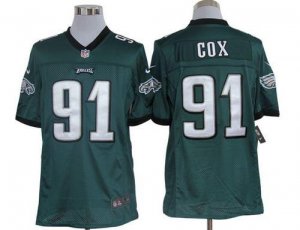 Jerseys Factory Cheap Nike Eagles #91 Fletcher Cox Midnight Gree