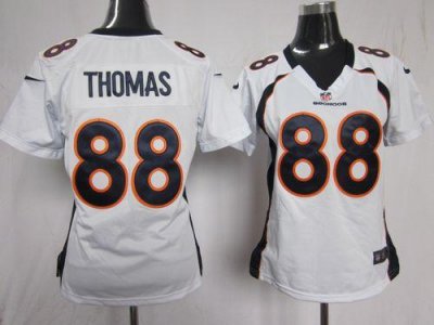 Jerseys Factory Cheap Nike Broncos #88 Demaryius Thomas White Wo