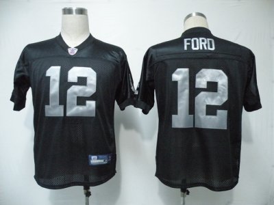 Jerseys Factory Cheap Raiders #12 Jacoby Ford Black Stitched NFL