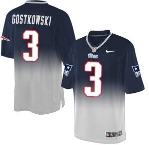 Jerseys Factory Cheap Nike Patriots #3 Stephen Gostkowski Navy B