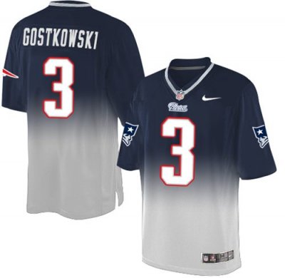 Jerseys Factory Cheap Nike Patriots #3 Stephen Gostkowski Navy B