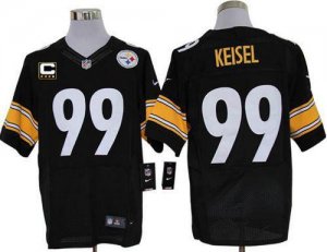 Jerseys Factory Cheap Nike Steelers #99 Brett Keisel Black Team