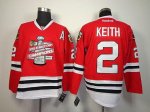 Jerseys Factory Cheap Blackhawks #2 Duncan Keith Red 2013 Stanle