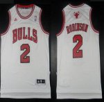 Jerseys Factory Cheap Bulls #2 Nate Robinson White Embroidered N