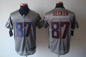 Jerseys Factory Cheap Nike Broncos #87 Eric Decker Grey Shadow M