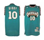 Jerseys Factory Cheap Grizzlies #10 Mike Bibby Green Hardwood Cl