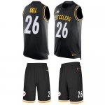 Jerseys Factory Cheap Nike Steelers #26 Le'Veon Bell Black Team