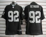 Jerseys Factory Cheap Nike Raiders #92 Richard Seymour Black Tea