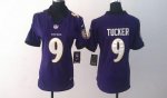 Jerseys Factory Cheap Nike Ravens #9 Justin Tucker Purple Team C
