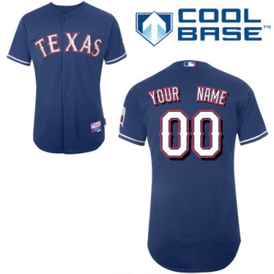 Jerseys Factory Cheap Rangers Customized Authentic Blue Cool Bas