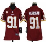 Jerseys Factory Cheap Nike Redskins #91 Ryan Kerrigan Burgundy R