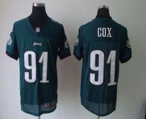 Jerseys Factory Cheap Nike Eagles #91 Fletcher Cox Midnight Gree