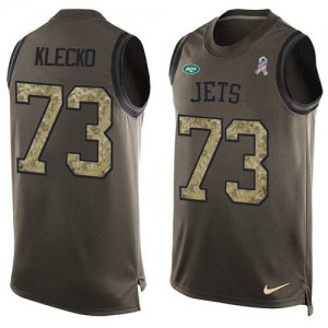 Jerseys Factory Cheap Nike Jets #73 Joe Klecko Green Men's Stitc