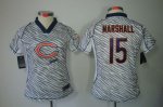 Jerseys Factory Cheap Nike Bears #15 Brandon Marshall Zebra Wome