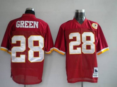 Jerseys Factory Cheap Mitchell and Ness Redskins #28 Darrell Gre