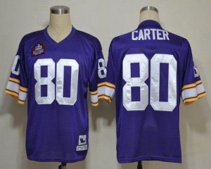 Jerseys Factory Cheap Mitchell And Ness Vikings #80 Cris Carter