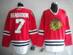 Jerseys Factory Cheap Blackhawks #7 Brent Seabrook Embroidered R