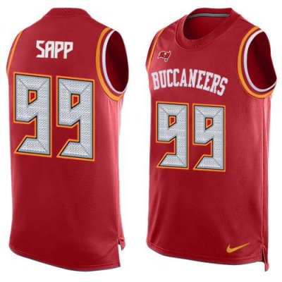 Jerseys Factory Cheap Nike Buccaneers #99 Warren Sapp Red Team C