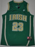 Jerseys Factory Cheap Fighting Irish #23 Lebron James Green Bask
