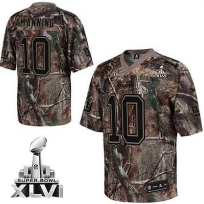 Jerseys Factory Cheap Giants #10 Eli Manning Camouflage Realtree