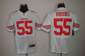 Jerseys Factory Cheap Nike 49ers #55 Ahmad Brooks White Men's St