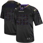 Jerseys Factory Cheap Nike Ravens #52 Ray Lewis New Lights Out B