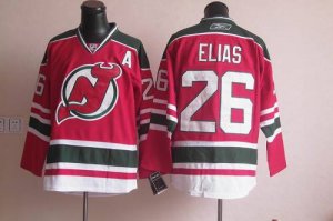 Jerseys Factory Cheap Devils #26 Patrik Elias Red/Green CCM Team