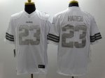Jerseys Factory Cheap Nike Browns #23 Joe Haden White Men's Stit