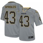 Jerseys Factory Cheap Nike Saints #43 Darren Sproles Lights Out