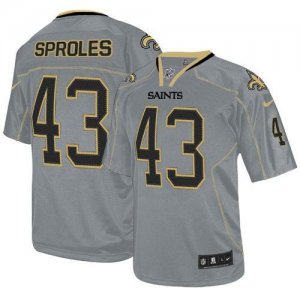 Jerseys Factory Cheap Nike Saints #43 Darren Sproles Lights Out