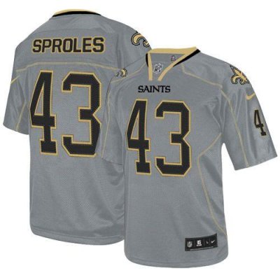 Jerseys Factory Cheap Nike Saints #43 Darren Sproles Lights Out