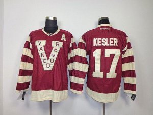 Jerseys Factory Cheap Canucks #17 Ryan Kesler Red Embroidered NH