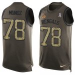 Jerseys Factory Cheap Nike Bengals #78 Anthony Munoz Green Men's
