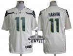 Jerseys Factory Cheap Nike Seahawks #11 Percy Harvin White Super