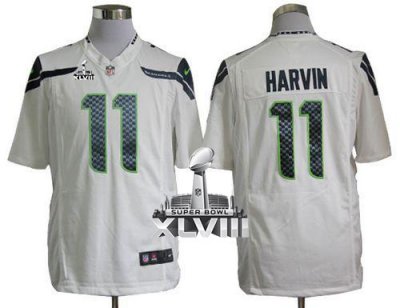 Jerseys Factory Cheap Nike Seahawks #11 Percy Harvin White Super