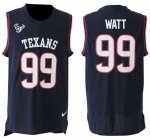 Jerseys Factory Cheap Nike Texans #99 J.J. Watt Navy Blue Team C