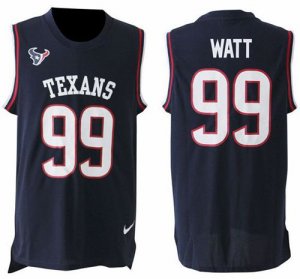 Jerseys Factory Cheap Nike Texans #99 J.J. Watt Navy Blue Team C