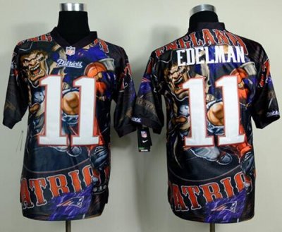 Jerseys Factory Cheap Nike Patriots #11 Julian Edelman Team Colo
