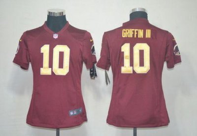 Jerseys Factory Cheap Nike Redskins #10 Robert Griffin III Burgu