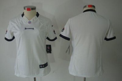 Jerseys Factory Cheap Nike Buccaneers Blank White Women's Embroi