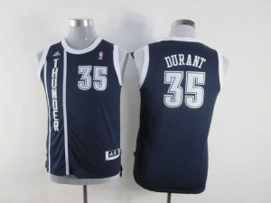 Jerseys Factory Cheap Thunder #35 Kevin Durant Navy Blue Alterna