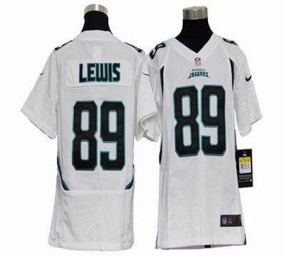 Jerseys Factory Cheap Nike Jaguars #89 Marcedes Lewis White Yout