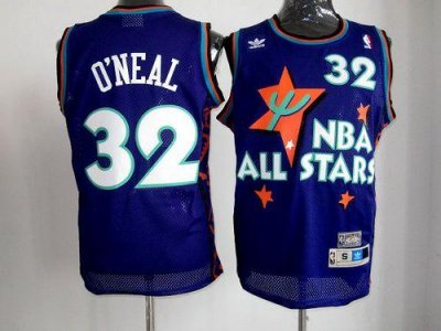 Jerseys Factory Cheap Magic #32 Shaquille O'Neal Purple 1995 All