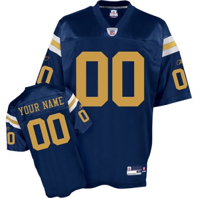 Jerseys Factory Cheap Jets Personalized Authentic Blue NFL Jerse