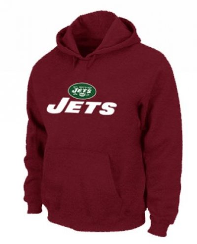 Jerseys Factory Cheap New York Jets Authentic Logo Pullover Hood
