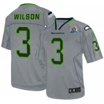 Jerseys Factory Cheap Nike Seahawks #3 Russell Wilson Lights Out