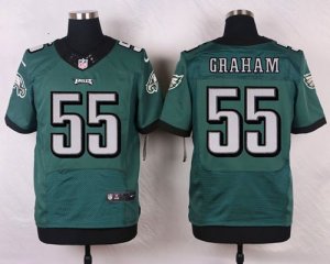 Jerseys Factory Cheap Nike Eagles #55 Brandon Graham Midnight Gr
