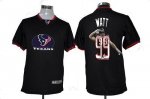 Jerseys Factory Cheap Nike Texans #99 J.J. Watt Black Men's NFL