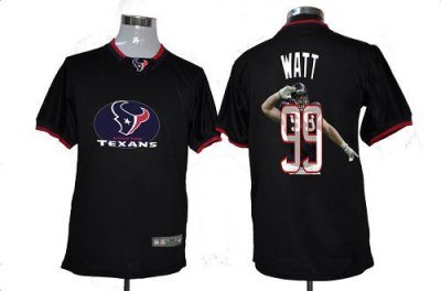 Jerseys Factory Cheap Nike Texans #99 J.J. Watt Black Men's NFL