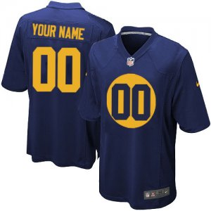 Jerseys Factory Cheap Nike Green Bay Packers Customized Navy Blu